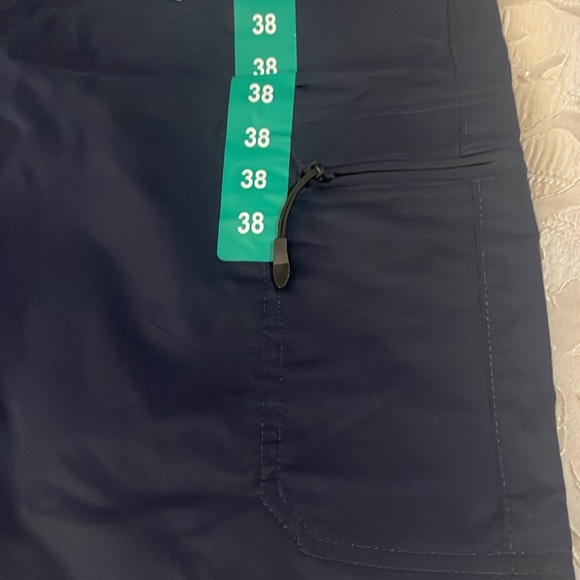 Tailor Vintage Men’s SZ 38 Luxe-performance Navy Blue 4 Pocket Shorts NWT - Picture 8 of 16